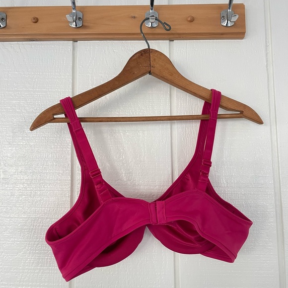 Bali lined underwire bra in magenta - Picture 2 of 4